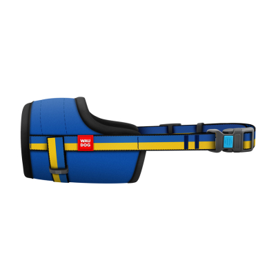 Амуніція - Collar WAUDOG Nylon Намордник "Colors of freedom" для собак, пластиковий фастекс