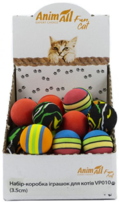 Іграшки - AnimAll Fun Cat Набір іграшок для котів, 36 шт