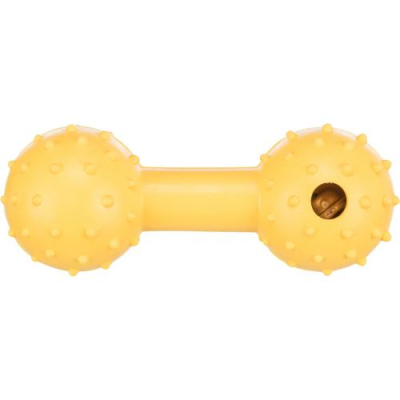 Іграшки - Trixie Dumbbell with a bell - іграшка для собак, гантель з дзвіночком
