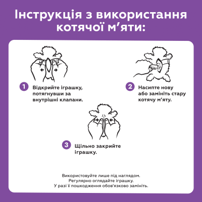 Купити KONG Refillables Catnip Tube Змінні блоки котячої м'яти