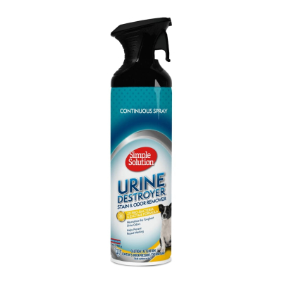Догляд та гігієна - Simple Solution Odor & Urine Destroyer - засіб для нейтралізації сечі собак на килимах і текстильних виробах