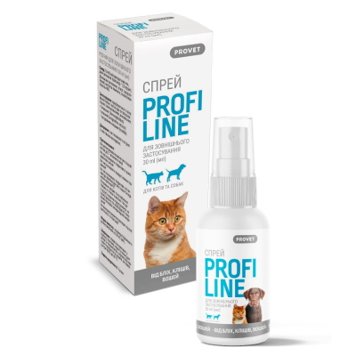 Купити ProVET PROFILINE Спрей для котів та собак (інсектоакарицид)