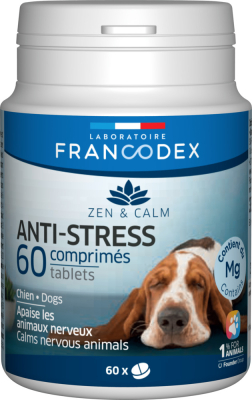 Вітаміни - Francodex Laboratoire Antistress Dog Cat Антистрес таблетки для собак
