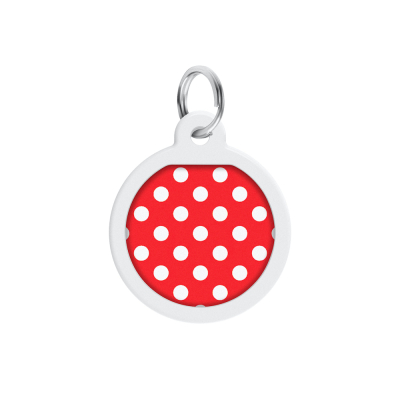 Купити Collar WAUDOG Smart ID Адресник з QR-паспортом "Горох"