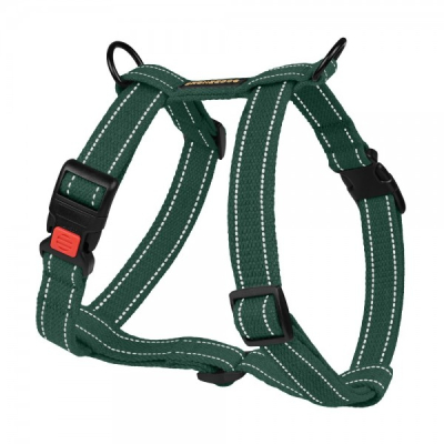 Купити Bronzedog Cotton Брезентова Н-подібна шлея для собак, зелена