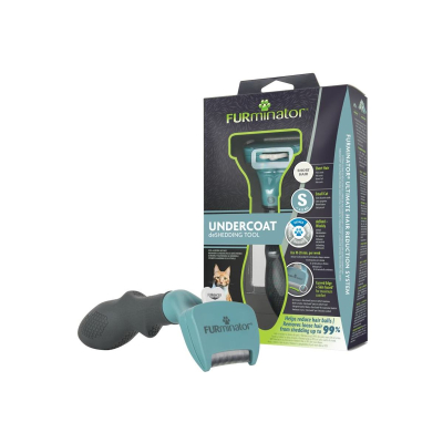 Догляд та гігієна - FURminator Undercoat ShortHair S Фурмінатор для котів з короткою шерстю
