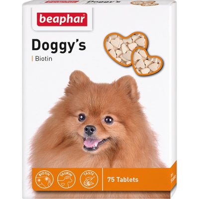 Вітаміни - Beaphar Doggy's Biotin Вітаміни з біотином для дорослих собак