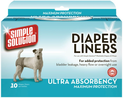 Догляд та гігієна - Simple Solution Diaper Liner-Heavy Flow ULTRA - вологопоглинаючі гігієнічні прокладки для собак