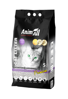 Купити AnimAll Бентонітовий Наповнювач для котячого туалету з ароматом лаванди