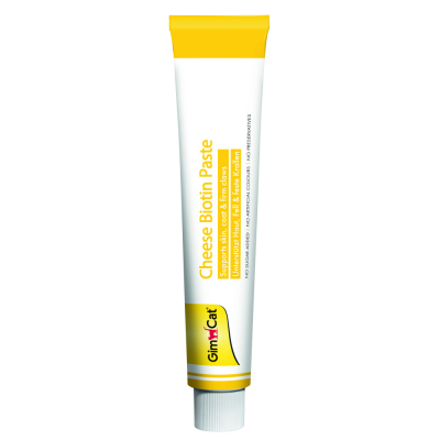 Купити GimCat Cheese Biotin Paste Паста cирна з біотином для котів