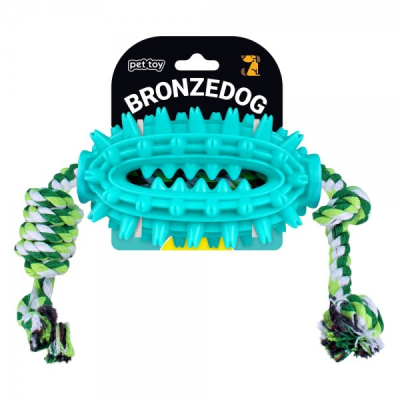 Іграшки - Bronzedog PetFun Dental Іграшка Кактус на канаті для собак