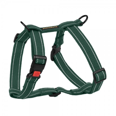 Купити Bronzedog Cotton Брезентова Н-подібна шлея для собак, зелена