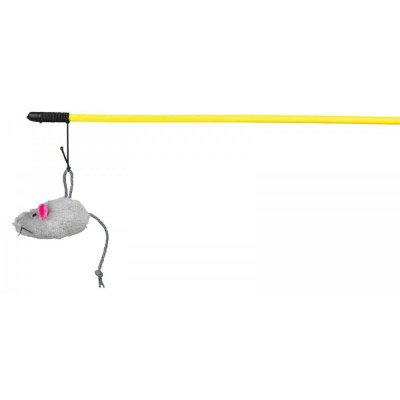 Купити Trixie Fishing rod with mouse - іграшка для котів