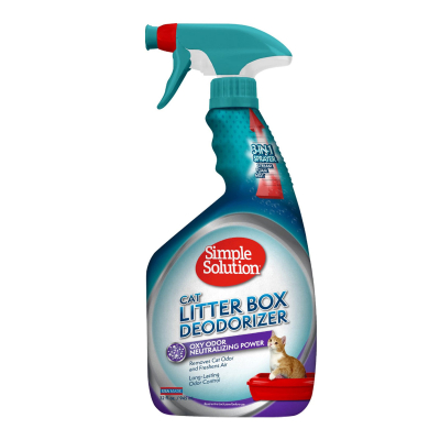 Догляд та гігієна - Simple Solution Cat Litter Box Deodorizer - засіб для чищення та усунення запахів в котячих туалетах