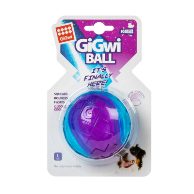 Купити Collar GiGwi BALL Іграшка для собак, М'яч з пищалкою