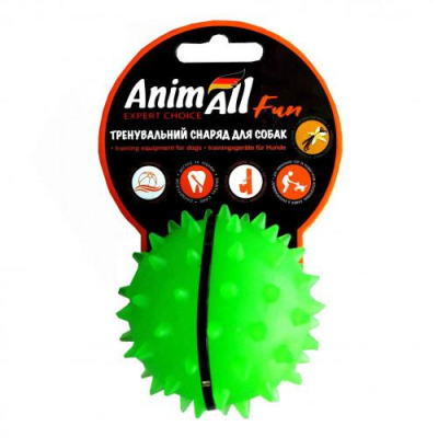 Купити AnimAll Fun Іграшка м'яч каштан, зелений