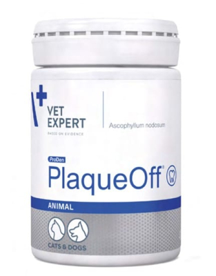 Вітаміни - VetExpert PlaqueOff Animal Порошок для догляду за ротовою порожниною котів і собак