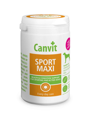Вітаміни - Canvit Sport MAXI Вітаміни для спортивних та робочих собак великих порід