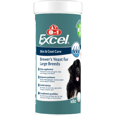 Вітаміни - 8in1 Excel Brewers Yeast Large Breed Харчова добавка для собак великих порід