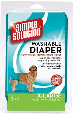Догляд та гігієна - Simple Solution Washable Diaper - гігієнічні труси багаторазового використання для собак