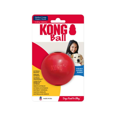 Іграшки - KONG Ball wl/Hoe M/L Іграшка для собак, М'яч з отвором