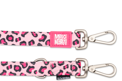 Купити Max & Molly Urban Pets Multi-Function Leash Leopard Pink Повідець для собак