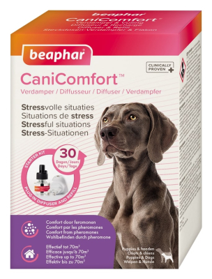 Шампуні та засоби для догляду - Beaphar CanіComfort Заспокійливий дифузор з феромонами для собак, 48 мл