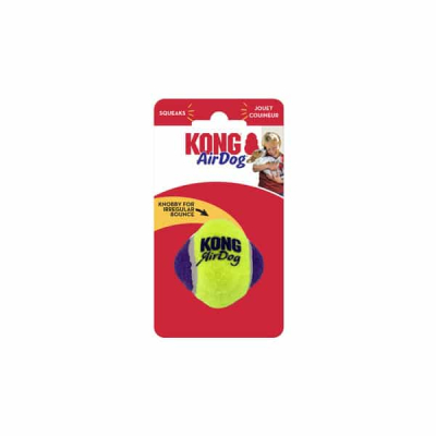 Іграшки - KONG AirDog Squeaker Knobby Ball XS/S Іграшка для собак, М'яч