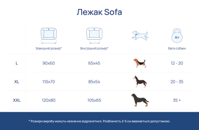 Купити Harley and Cho Sofa Velur Beige Лежак для собак