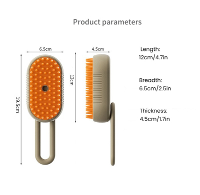 Купити Lapka Steamy Pet Brush Парова щітка для тварин 3‑в‑1
