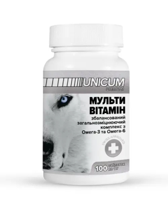 Вітаміни - Unicum Premium - Вітаміни для собак, мультивітамін
