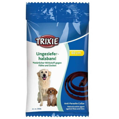 Засоби від паразитів - Trixie Flea and Tick Collar - інсектицидний біо-нашийник від бліх і кліщів для собак