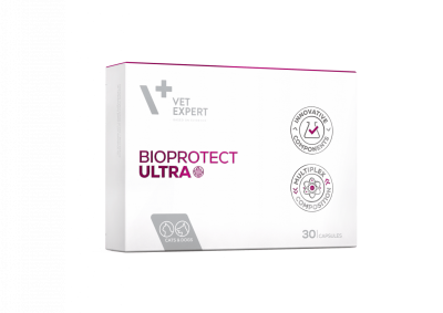 Вітаміни - VetExpert BioProtect Ultra Нутрицевтична добавка для котів і собак із хронічними порушеннями шлунково-кишкової мікрофлори