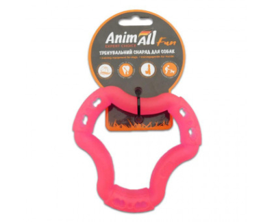 Іграшки - AnimAll Fun Іграшка кільце 6 сторін, коралове