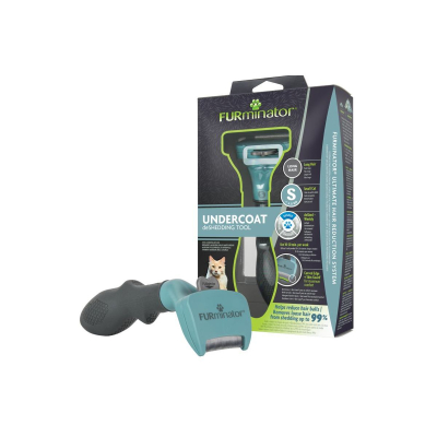 Догляд та гігієна - FURminator Undercoat LongHair S Фурмінатор для котів з довгою шерстю