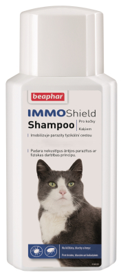 Засоби від паразитів - Beaphar IMMO Shield Sampoo for Cats Шампунь від бліх, кліщів та комарів для котів