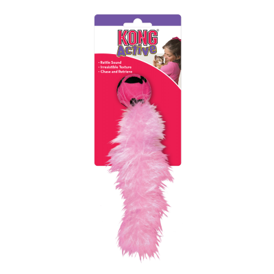Іграшки - KONG Active Wild Tails Іграшка для котів, Шалений Хвіст