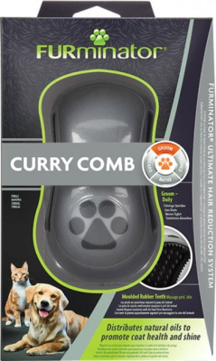 Догляд та гігієна - FURminator Curry Comb Щітка масажна