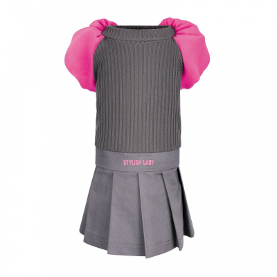 Купити Pet Fashion Сукня «Classic» для дівчаток, сіра