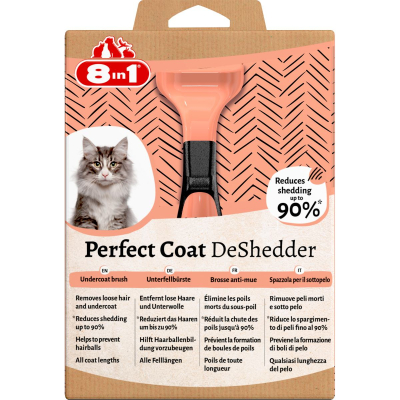 Купити 8in1 Perfect Coat DeShedder Дешедер для котів