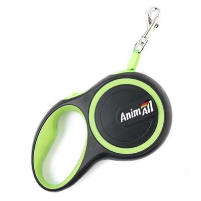 Амуніція - AnimAll Повідець-рулетка для собак, салатовий