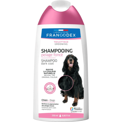 Шампуні та засоби для догляду - Francodex Laboratoire Dark Coat Shampoo Шампунь для собак з чорною шерстю