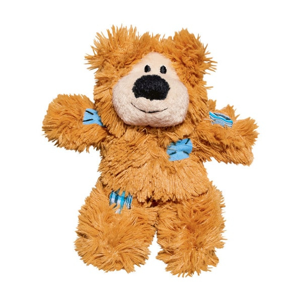 Іграшки - KONG Softies Patchwork Bear Іграшка для котів, Ведмедик бежевий