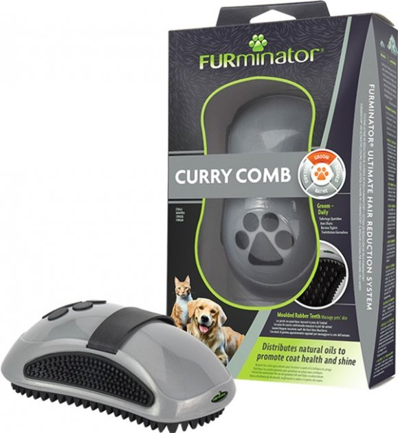 Догляд та гігієна - FURminator Curry Comb Щітка масажна