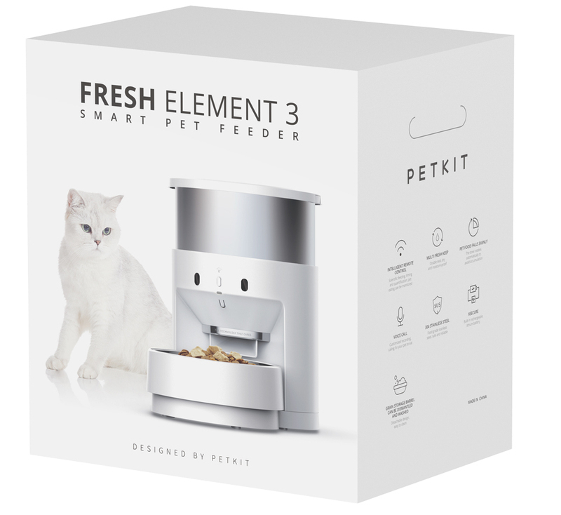 Миски - PETKIT Smart Fresh Element 3 Смарт годівниця для котів та собак, 3 л