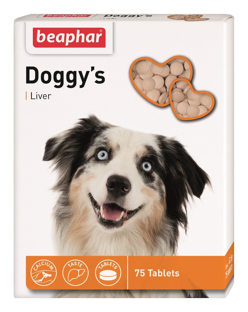 Вітаміни - Beaphar Doggy's Liver Вітаміни для дорослих собак