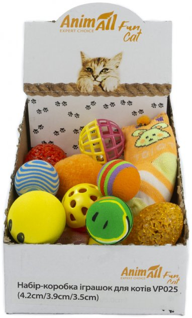 Іграшки - AnimAll Fun Cat Іграшки для котів, 30 шт