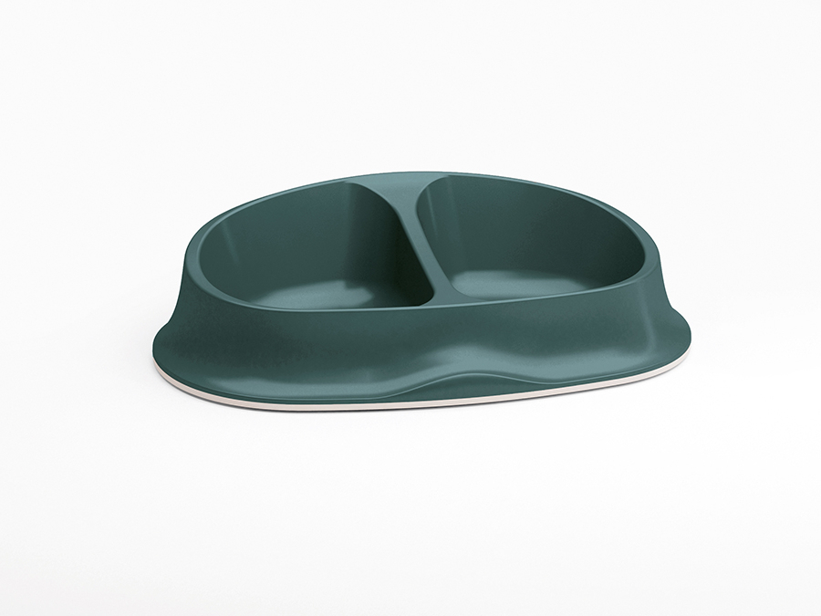 Миски - Stefanplast Chic double Миска пластикова, смарагдова