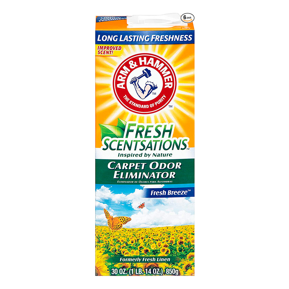 Догляд та гігієна - Arm&Hammer Свіжий Бриз освіжувач для килимів та приміщень у вигляді порошку