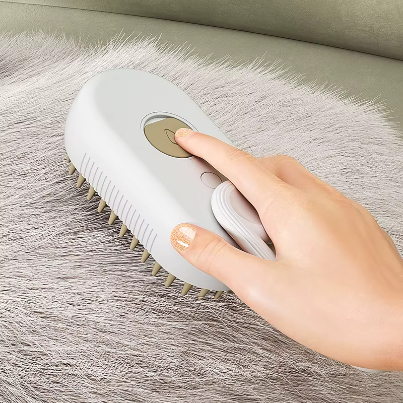 Догляд та гігієна - Lapka Steamy Pet Brush Парова щітка для тварин 3‑в‑1